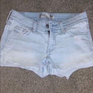 abercrombie and fitch low rise shorts